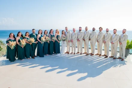 Surrounded by loved ones and the endless blue of the Pacific Ocean. A vibrant celebration of friendship, laughter, and unforgettable moments as two families unite under the bright Puerto Vallarta sun